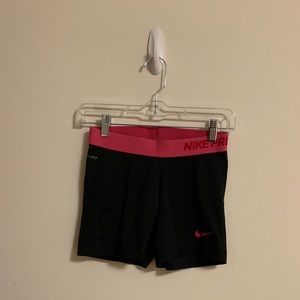 Pink/Black Nike Pros